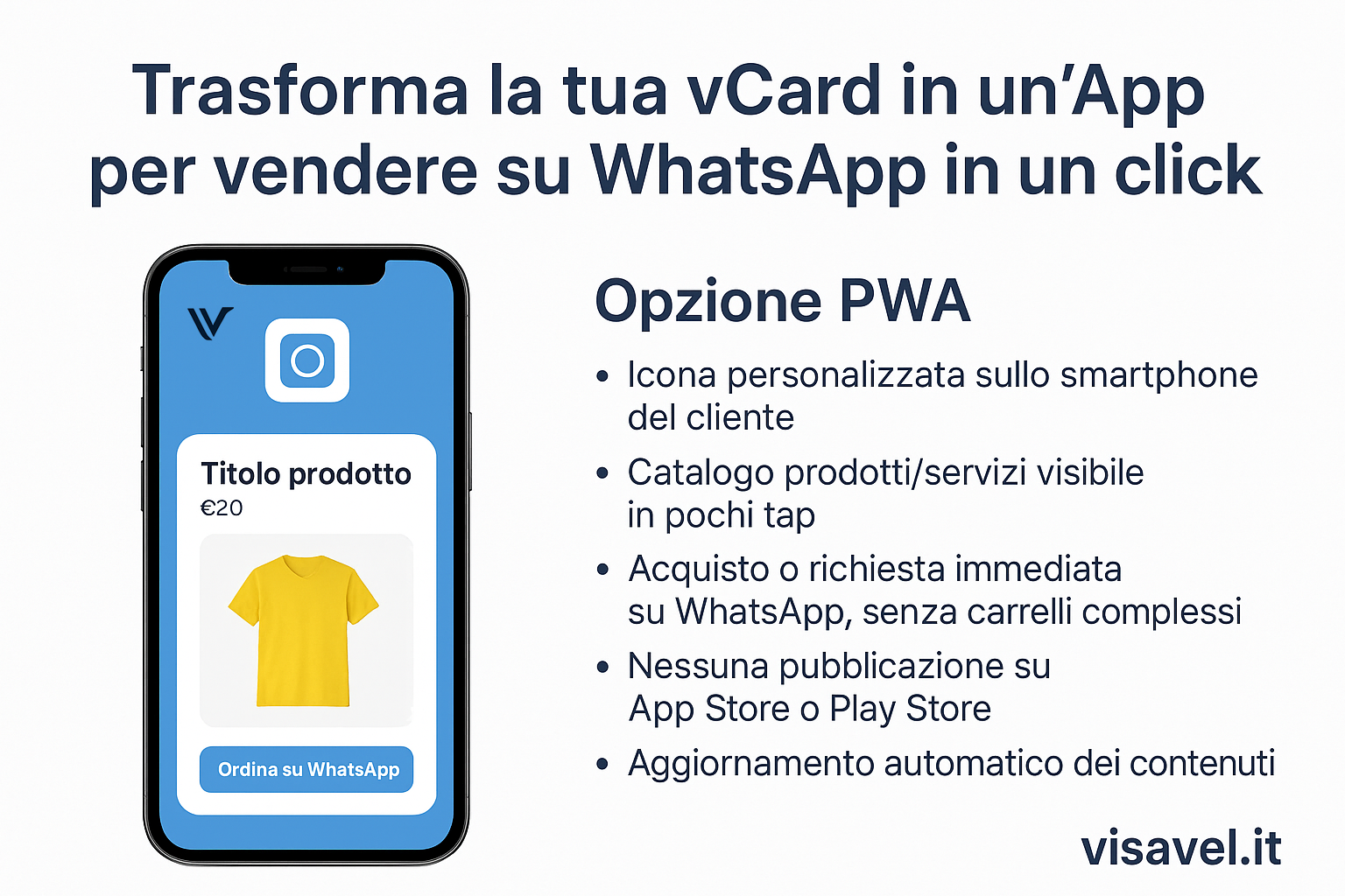 Il tuo negozio in una app